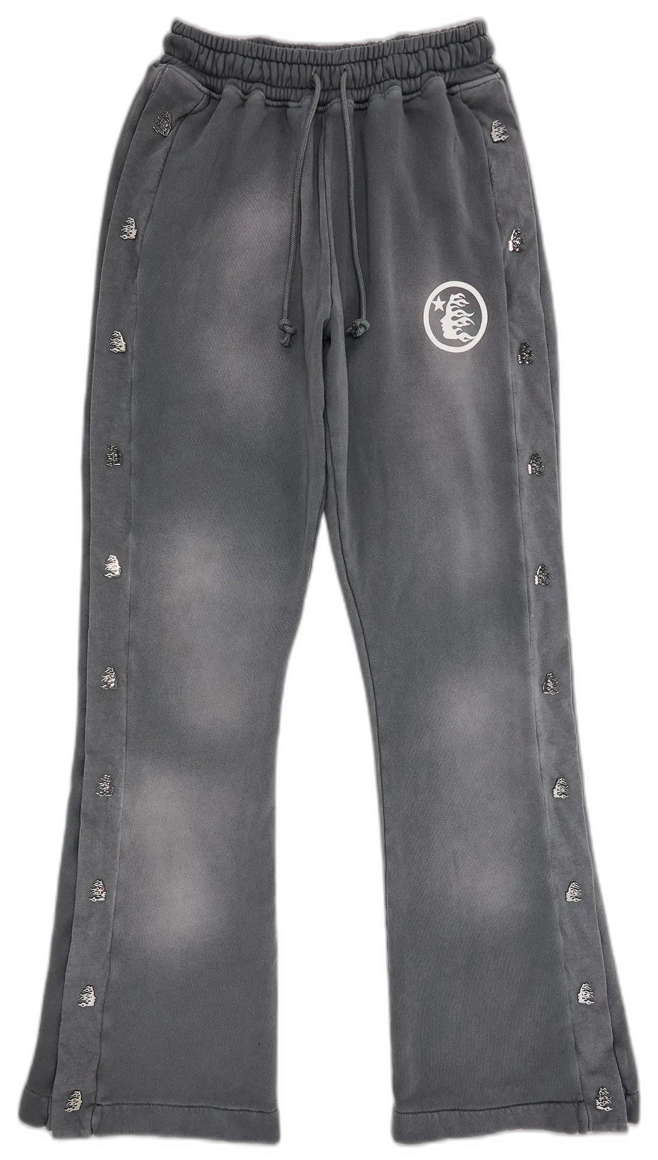 Hellstar Mirror Face Sweatpants Grey